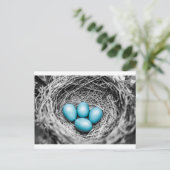 Stehen Sie da Postkarte (Stehend Vorderseite)