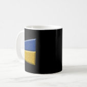Stehen Sie der Ukraine gegenüber, protestieren Sie Kaffeetasse (Vorderseite Links)