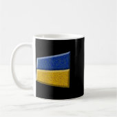 Stehen Sie der Ukraine gegenüber, protestieren Sie Kaffeetasse (Links)