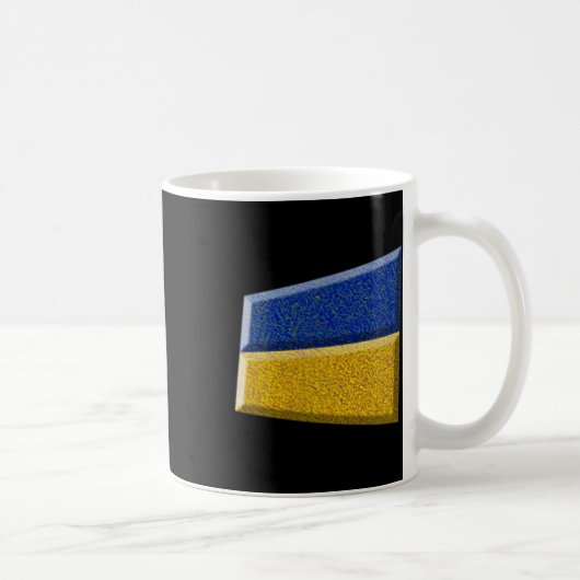 Stehen Sie der Ukraine gegenüber, protestieren Sie Kaffeetasse (Rechts)