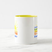 Stehen Sie frühe CPA-Prüfungs-Studie auf Zweifarbige Tasse (Mittel)