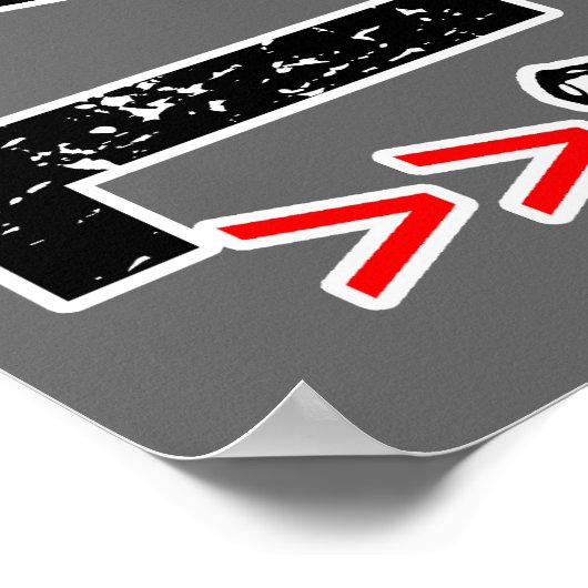 Stehen Sie gegen Cyber Bullies Poster (Ecke)