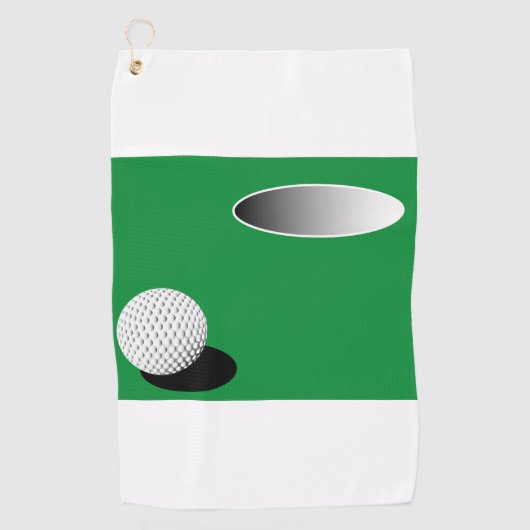 STEHEN SIE IN DEN HAUSE GOLFHANDTUCH (Vorderseite)