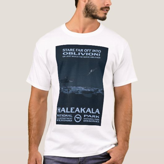 Stehen Sie in Vergessenheit! - Haleakala-Nationalp T-Shirt (Vorderseite)