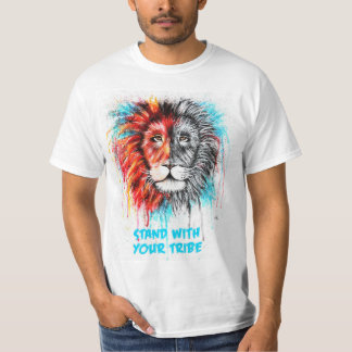 Stehen Sie mit den T - Shirt Ihrer Stammesmänner z