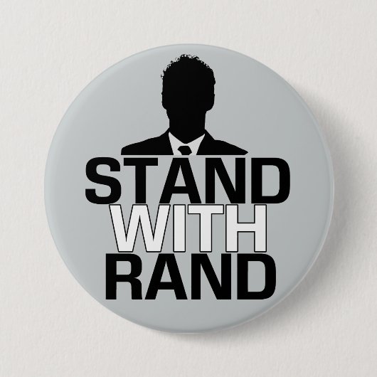 "Stehen Sie mit Knopf Rand-" - Rand-Pauls 2016 Button (Vorderseite)