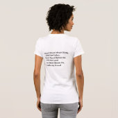 Stehen Sie nicht T-Shirt (Schwarz voll)