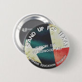 Stehen Sie oben für Texas-Knopf Button (Vorne & Hinten)