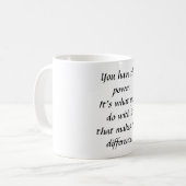 Stehen Sie oben Kaffeetasse (Vorderseite Links)