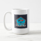 Stehen Sie oben Paddel-Plakat Kaffeetasse (Links)