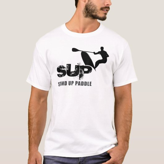 Stehen Sie oben Paddel SUP T-Shirt (Vorderseite)