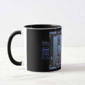 Stehen Sie oben Paddleboard Tasse (Links)