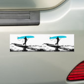 Stehen Sie oben Paddleboarding Sitzung über (2 Autoaufkleber (Auf Auto)