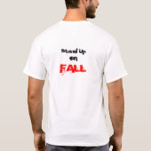 Stehen Sie oben T-Shirt (Rückseite)