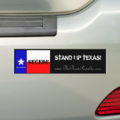 STEHEN SIE OBEN TEXAS! AUTOAUFKLEBER (Auf Auto)
