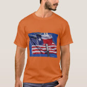 Stehen Sie oben, Texas-T-Shirt mit Texas u. T-Shirt (Vorderseite)