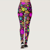 Stehen Sie raus! Sei diese gelbe Daisy Leggings (Rückseite)
