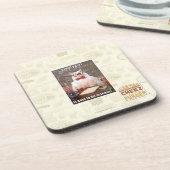 Stehen Sie zurück! Untersetzer (Linke Seite)