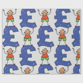 Stehend am Pfund Geschenkpapier (Flach)