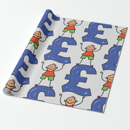 Stehend am Pfund Geschenkpapier (Ungerollt)