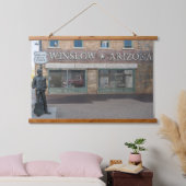 Stehend an der Ecke Wandteppich Mit Holzrahmen (Schlafzimmer)