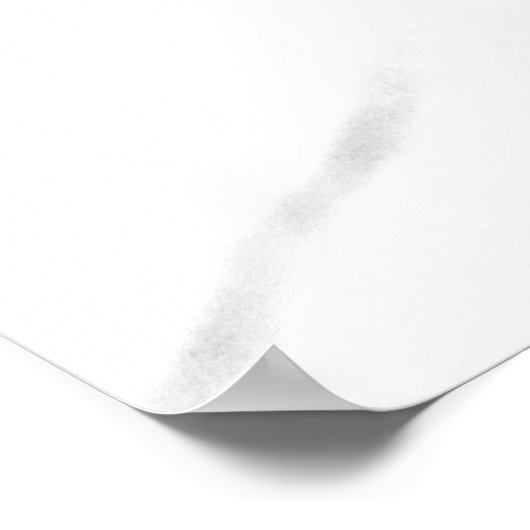 Stehend auf Champagner Poster (Ecke)