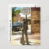 Stehend auf der Ecke in Winslow, AZ. Postkarte (Vorne/Hinten)
