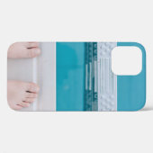 Stehend auf der Poolleiter Case-Mate iPhone Hülle (Rückseite (Horizontal))