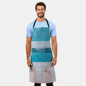 Stehend auf der Poolleiter Schürze (Getragen)