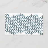 Stehend auf Wiederholungs-Geschäfts-Karten Visitenkarte (Vorderseite)