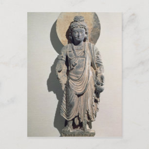 Stehend Bodhisattva Maitreya, 3. Jahrhundert Postkarte