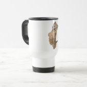 Stehend Cairn Terrier Reisebecher (Vorderseite Links)