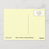 Stehend im Licht der Originalgemälde Postkarte (Rückseite)