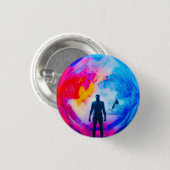 Stehend in Farben Button (Vorne & Hinten)