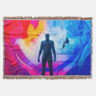 Stehend in Farben Decke