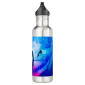 Stehend in Farben Edelstahlflasche (Rechts)