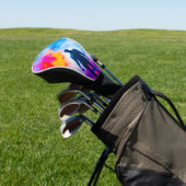 Stehend in Farben Golf Headcover (In SItu)
