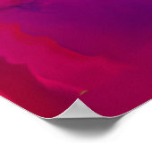 Stehend in Farben Poster (Ecke)