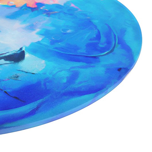 Stehend in Farben Schneidebrett (Ecke)