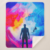 Stehend in Farben Sherpadecke (Vorderseite)