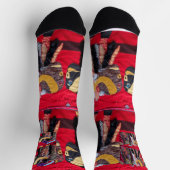 Stehend mein Boden. Socken (Oben)