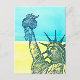 Stehend mit der Ukraine Postkarte