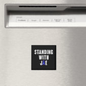 Stehend mit Joe Support Ribbon Campaign Statemen Magnet (In Situ (Geschirrspüler))
