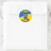 STEHEND MIT UKRAINE Stickers (Tasche)