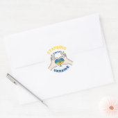 STEHEND MIT UKRAINE Stickers (Umschlag)