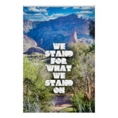 Stehend Poster (Vorderseite)