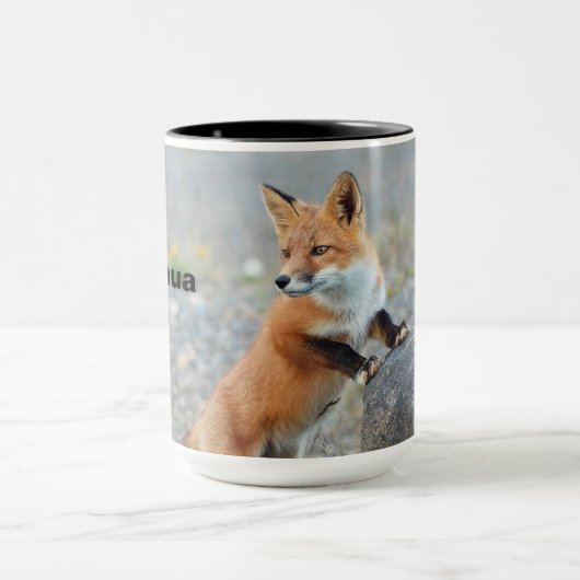 Stehend Red Fox Tasse (Zentrum)