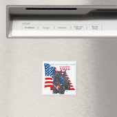 Stehend Scottie VOTE Magnet (In Situ (Geschirrspüler))