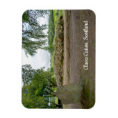 Stehend Stone in Clava Cairns, Schottland Magnet (Vertikal)
