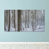 Stehend Tal #1 Leinwanddruck (Insitu (Holzboden))